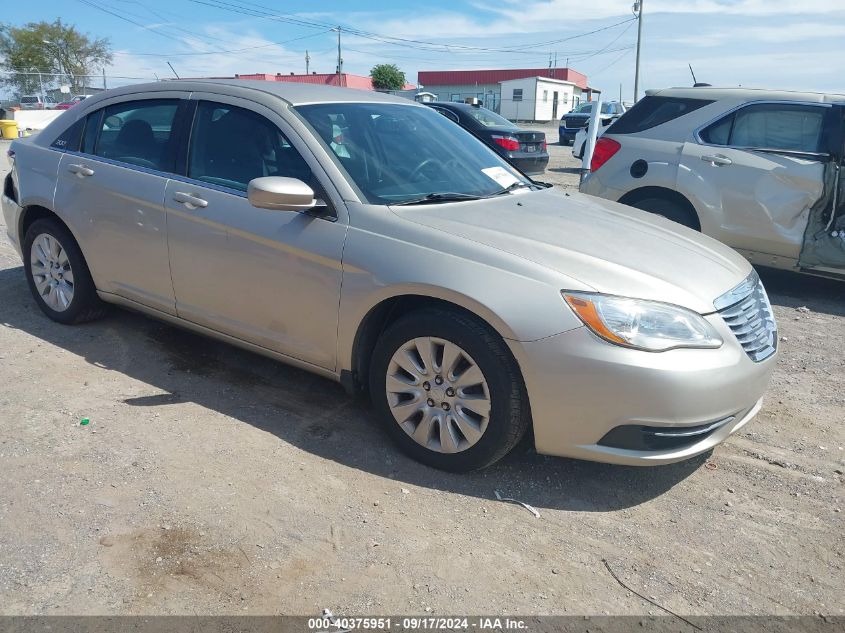 2013 Chrysler 200 Lx VIN: 1C3CCBAB3DN760811 Lot: 40375951