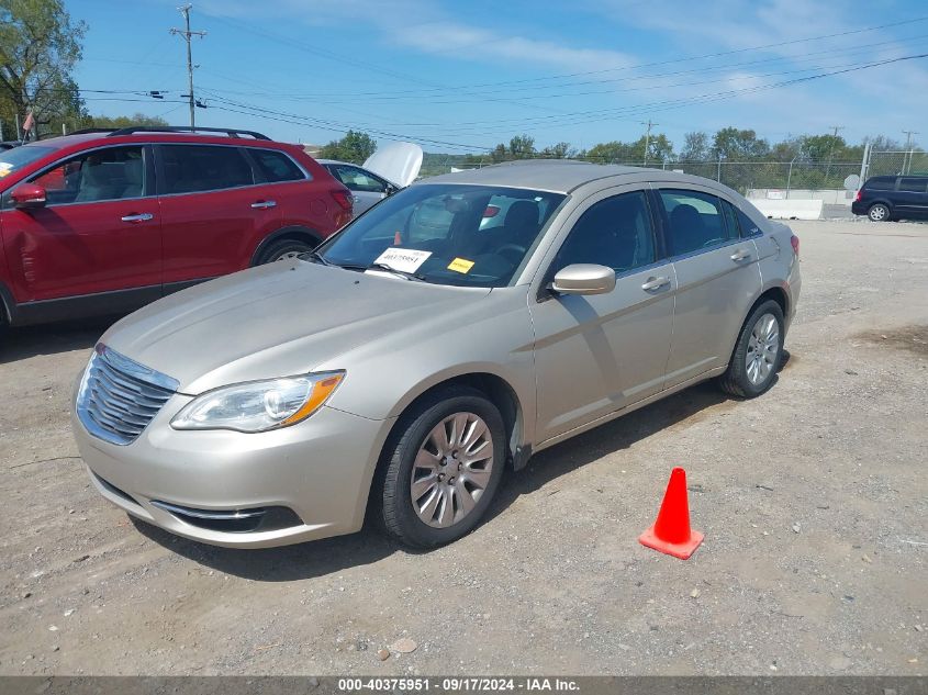 2013 Chrysler 200 Lx VIN: 1C3CCBAB3DN760811 Lot: 40375951