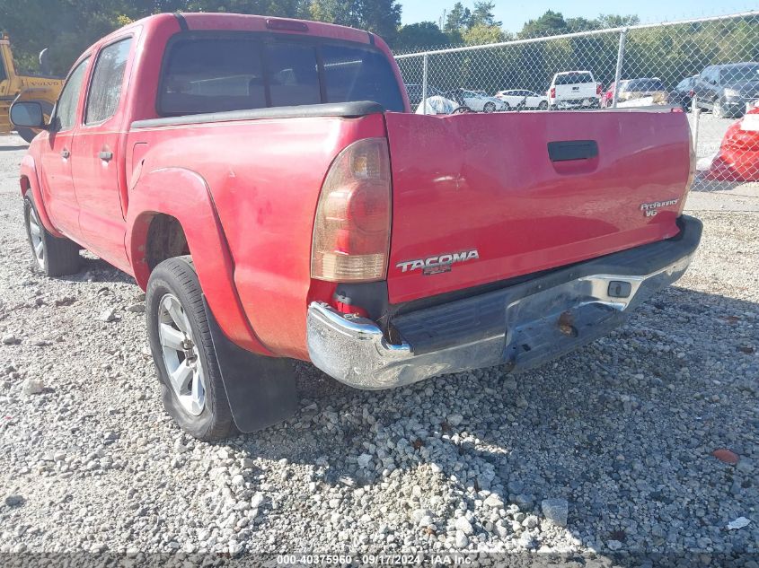 2005 Toyota Tacoma Prerunner V6 VIN: 3TMJU62N05M001044 Lot: 40375960