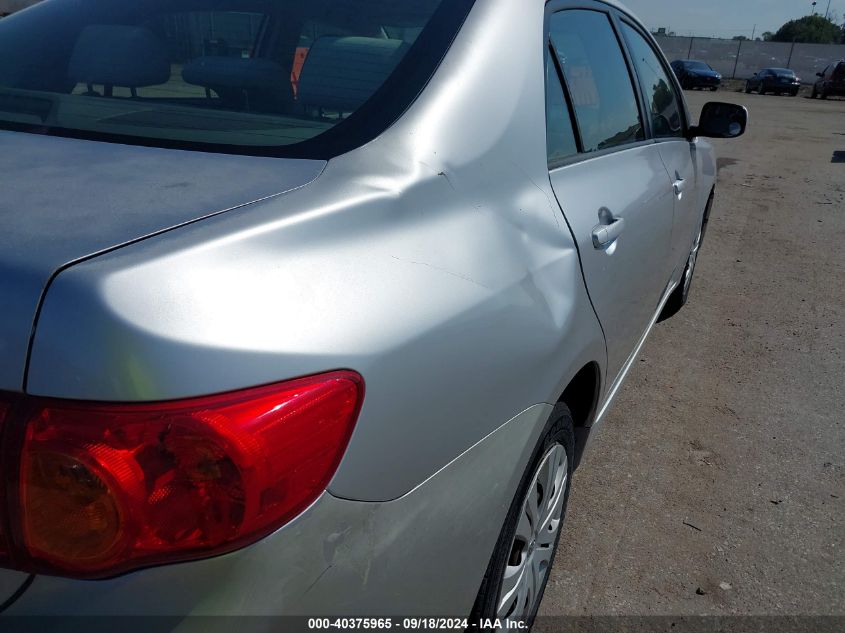 2009 Toyota Corolla Xle VIN: JTDBL40E69J016519 Lot: 40375965