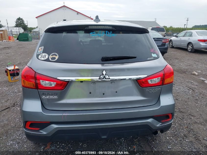 2019 Mitsubishi Outlander Sport 2.0 Es VIN: JA4AR3AU0KU036032 Lot: 40375993