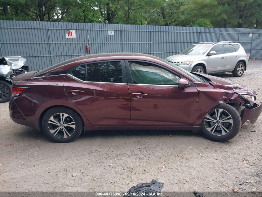 2021 Nissan Sentra Sv Xtronic Cvt VIN: 3N1AB8CV3MY226083 Lot: 40375996