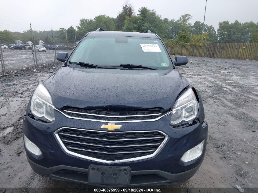 2016 Chevrolet Equinox Lt VIN: 2GNALCEK9G6107192 Lot: 40375999