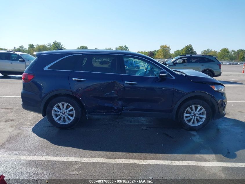 2020 Kia Sorento 2.4L Lx VIN: 5XYPG4A39LG699556 Lot: 40376003