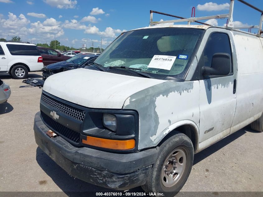 2006 Chevrolet Express Work Van VIN: 1GCGG25V261255827 Lot: 40376010