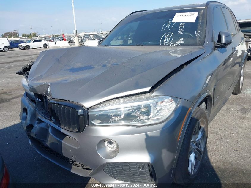 2016 BMW X5 xDrive35I VIN: 5UXKR0C57G0U49318 Lot: 40376047