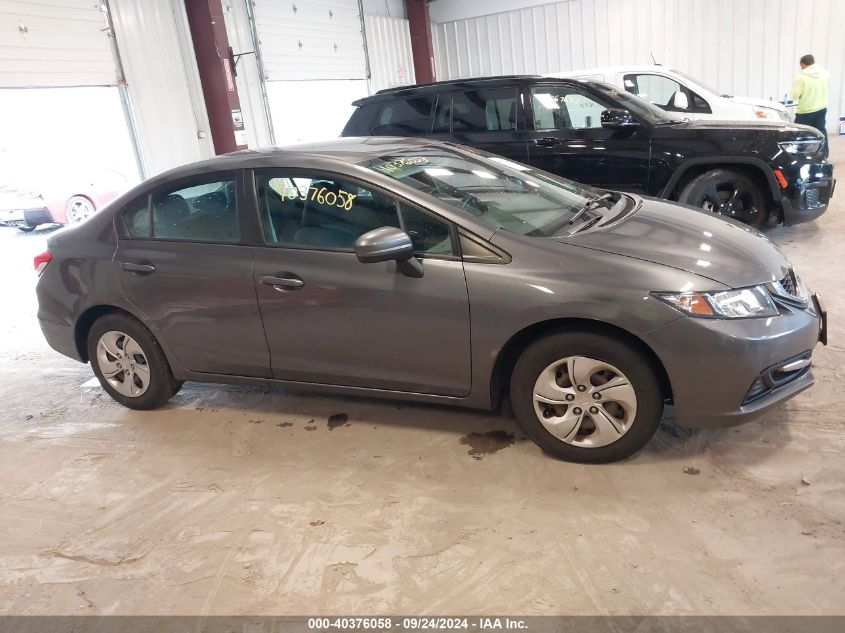 2HGFB2F55EH505006 2014 Honda Civic Lx