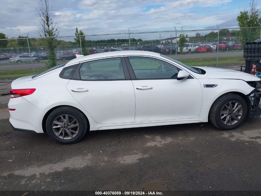 2019 Kia Optima Lx VIN: 5XXGT4L37KG335728 Lot: 40376059