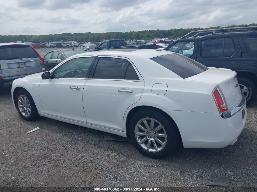 2011 Chrysler 300C VIN: 2C3CA6CT7BH595337 Lot: 40376062