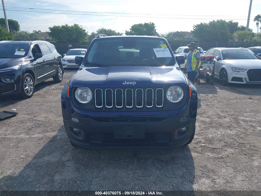 VIN ZACCJBBB2HPE49657 2017 JEEP RENEGADE LATITUDE 4X4