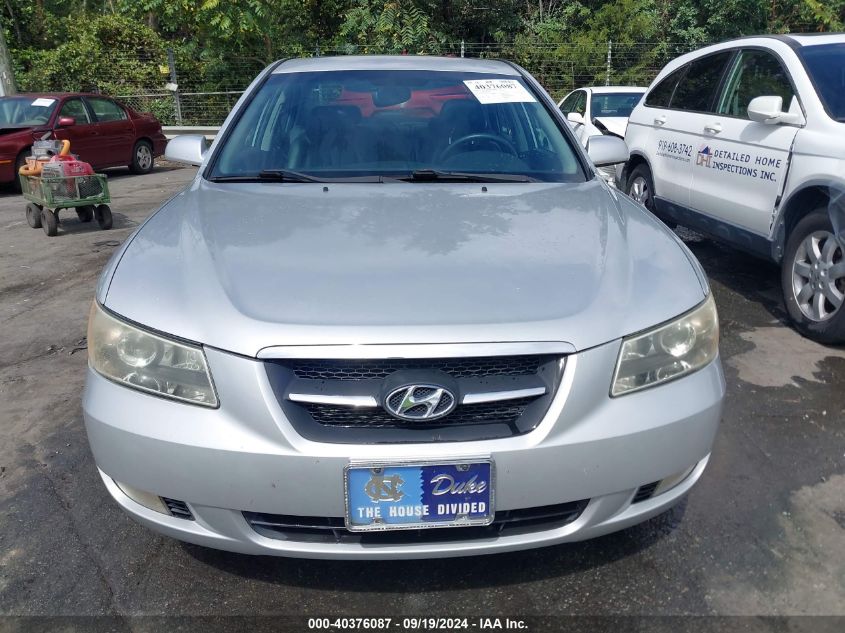 5NPEU46F47H237052 2007 Hyundai Sonata Limited/Se V6