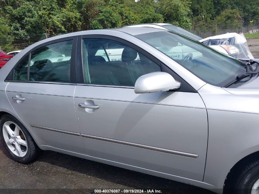 5NPEU46F47H237052 2007 Hyundai Sonata Limited/Se V6