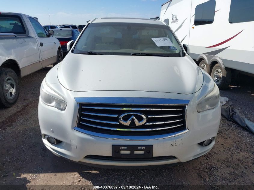 2013 Infiniti Jx35 VIN: 5N1AL0MM6DC315801 Lot: 40376097