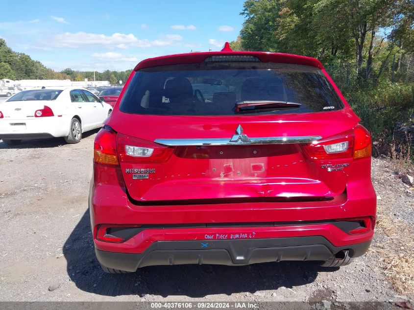 2018 Mitsubishi Outlander Sport 2.0 Le VIN: JA4AR3AU2JZ025437 Lot: 40376106