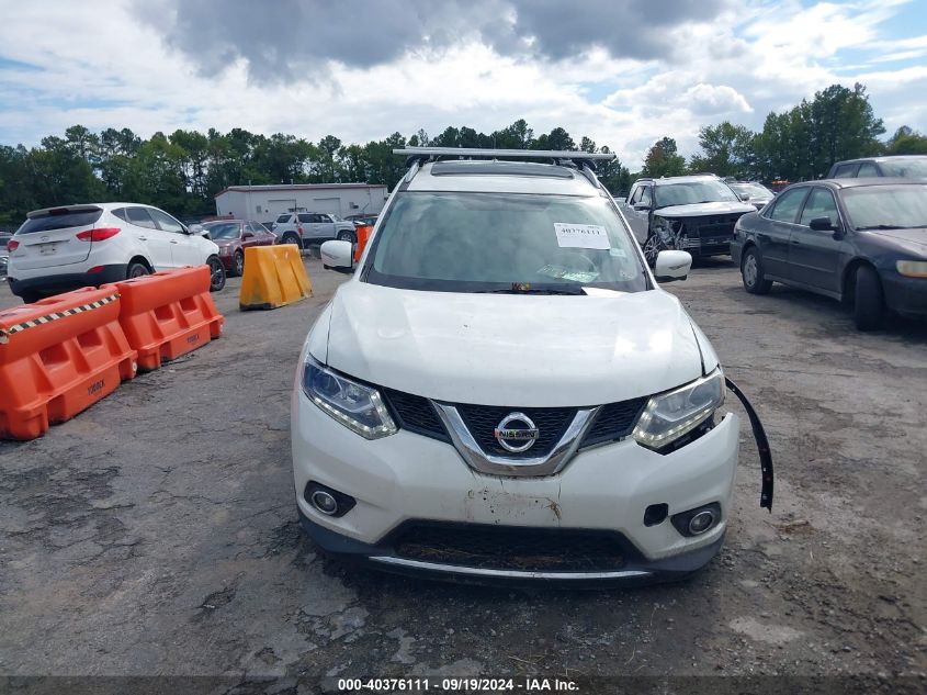 2015 Nissan Rogue Sl VIN: 5N1AT2MV8FC818222 Lot: 40376111