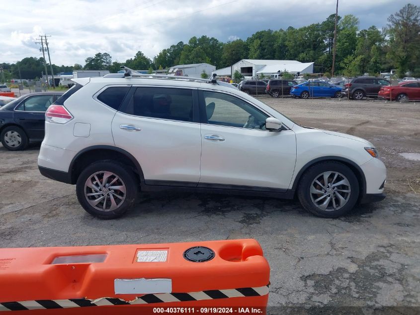 2015 Nissan Rogue Sl VIN: 5N1AT2MV8FC818222 Lot: 40376111