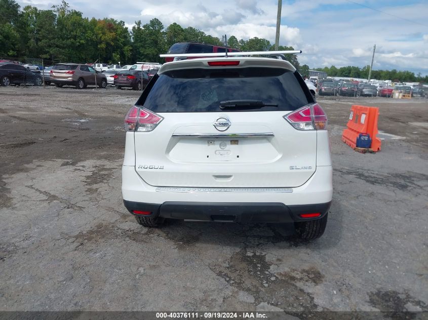 2015 Nissan Rogue Sl VIN: 5N1AT2MV8FC818222 Lot: 40376111