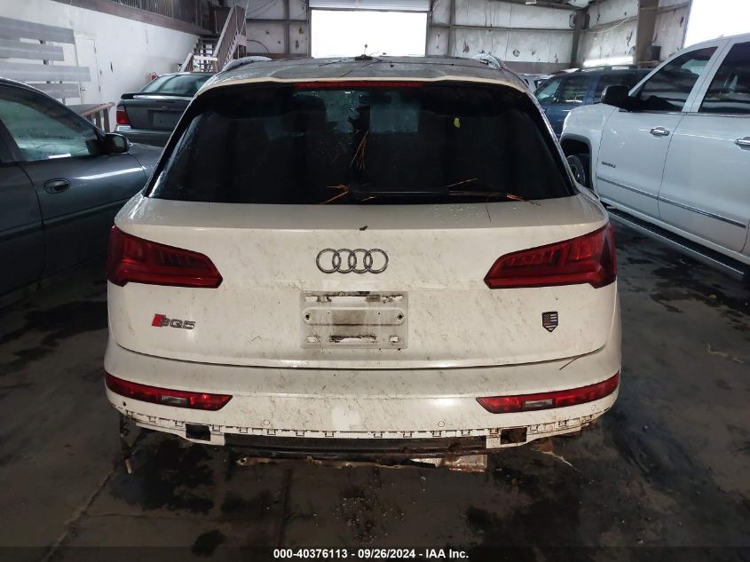 2018 Audi Sq5 Prestige VIN: WA1C4AFY8J2180817 Lot: 40376113