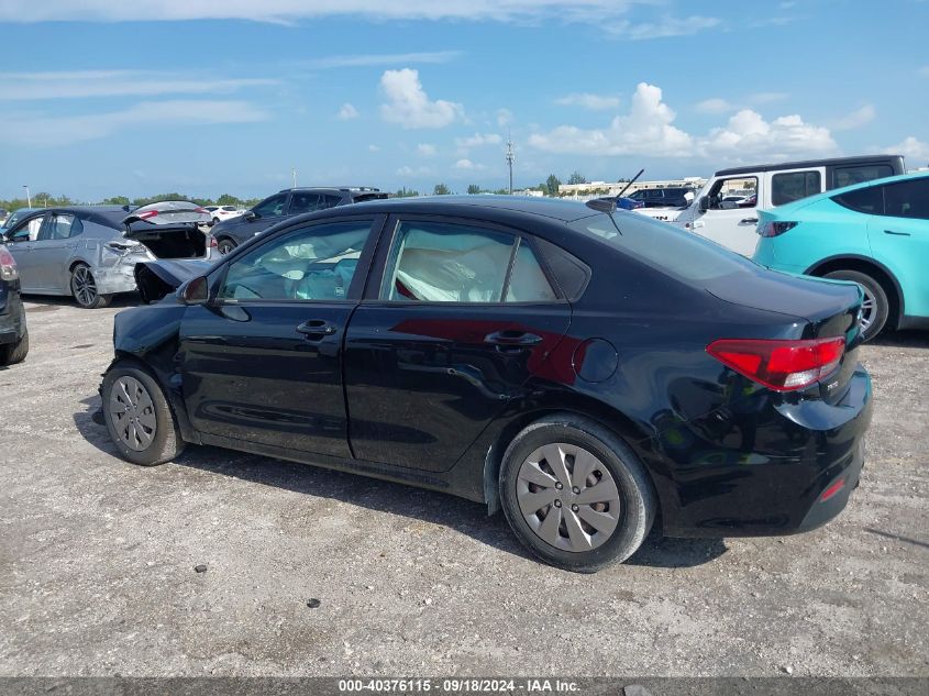 2020 Kia Rio Lx/S VIN: 3KPA24AD0LE338632 Lot: 40376115