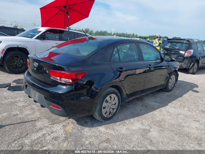 2020 Kia Rio Lx/S VIN: 3KPA24AD0LE338632 Lot: 40376115