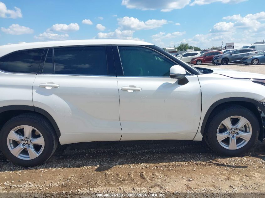 2021 TOYOTA HIGHLANDER LE - 5TDZZRAH5MS528108