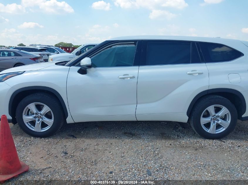 2021 TOYOTA HIGHLANDER LE - 5TDZZRAH5MS528108