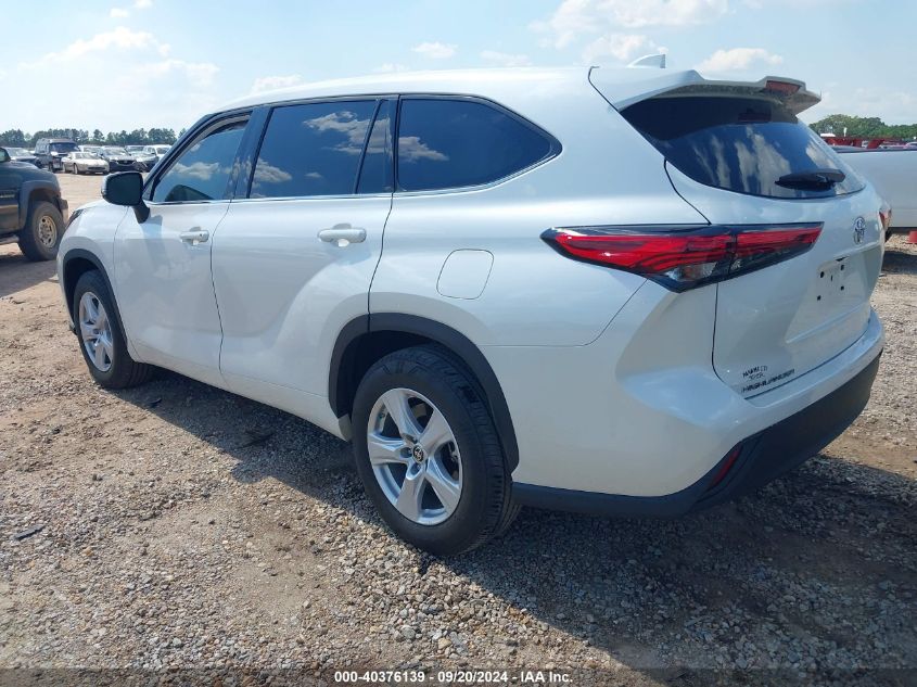 2021 TOYOTA HIGHLANDER LE - 5TDZZRAH5MS528108