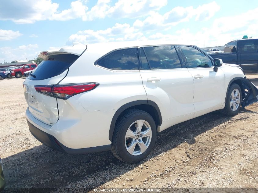 2021 TOYOTA HIGHLANDER LE - 5TDZZRAH5MS528108