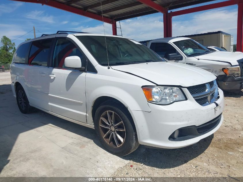 2016 Dodge Grand Caravan Sxt VIN: 2C4RDGCG1GR364067 Lot: 40376140