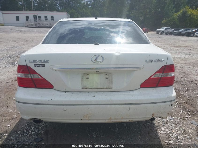 JTHBN36F465047047 2006 Lexus Ls 430