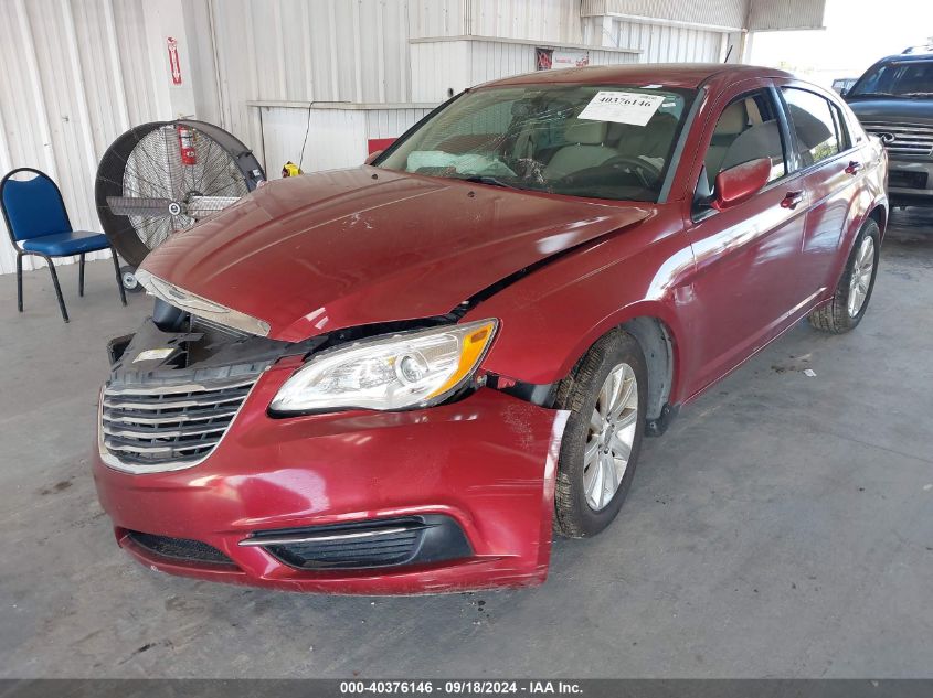 2013 Chrysler 200 Touring VIN: 1C3CCBBB2DN542860 Lot: 40376146