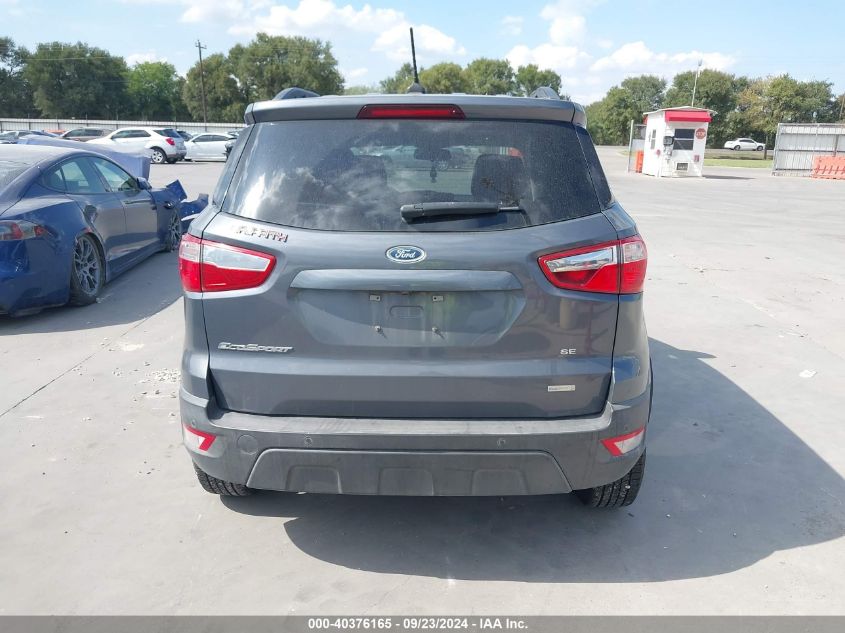 2019 Ford Ecosport Se VIN: MAJ3S2GE4KC252930 Lot: 40376165