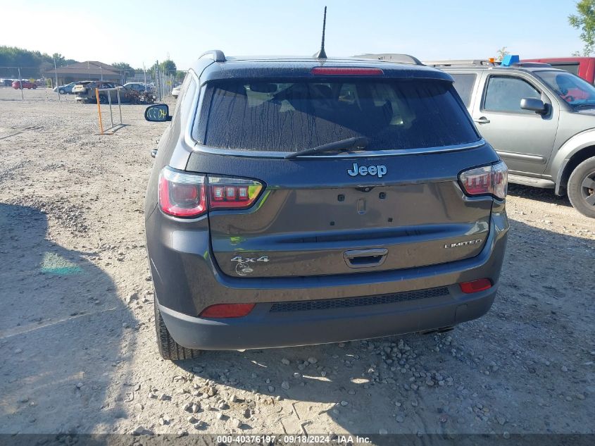 3C4NJDCB0JT209556 2018 Jeep Compass Limited 4X4