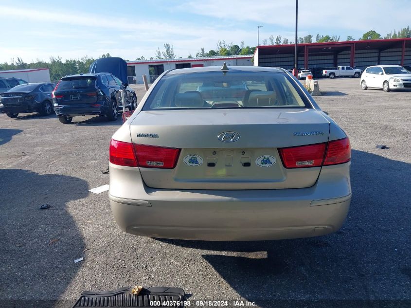 5NPET46C49H435822 2009 Hyundai Sonata Gls