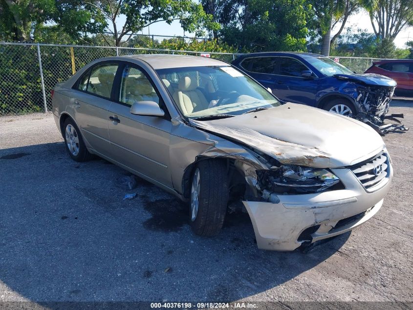 5NPET46C49H435822 2009 Hyundai Sonata Gls