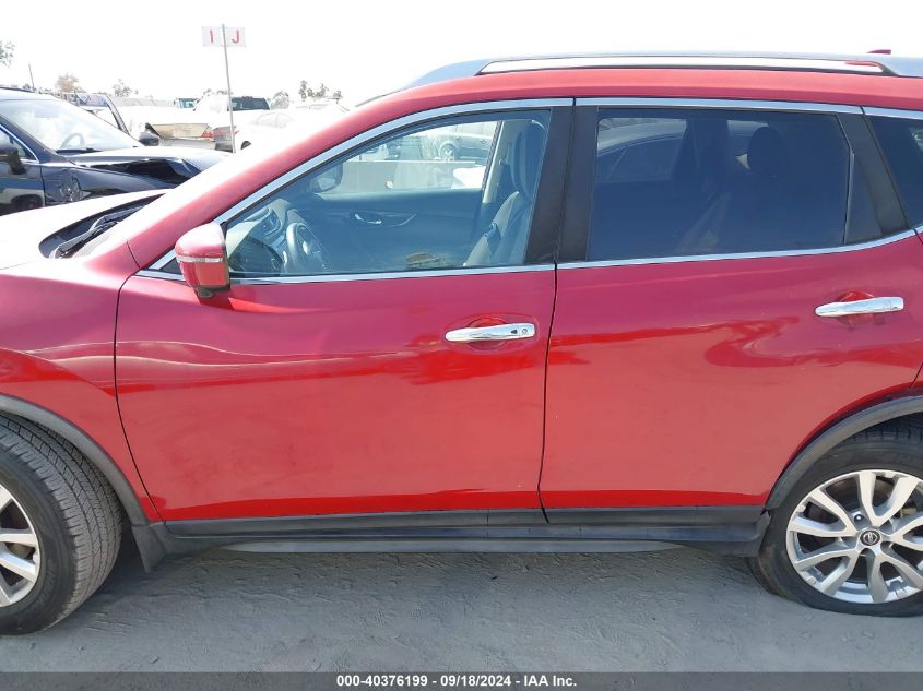2017 Nissan Rogue Sv VIN: JN8AT2MT7HW387767 Lot: 40376199