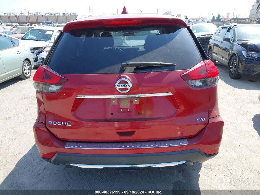 2017 Nissan Rogue Sv VIN: JN8AT2MT7HW387767 Lot: 40376199