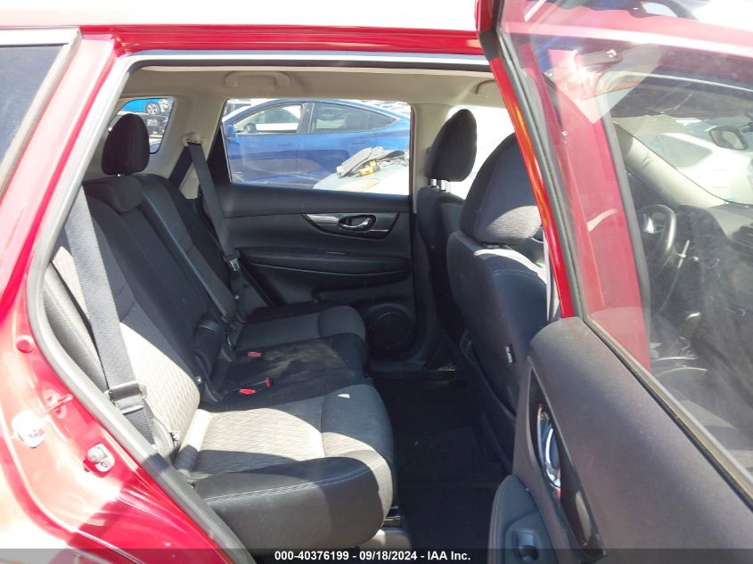 2017 Nissan Rogue Sv VIN: JN8AT2MT7HW387767 Lot: 40376199