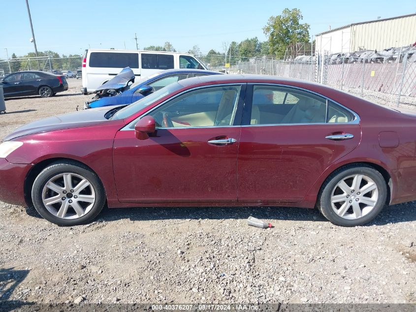 2008 Lexus Es 350 VIN: JTHBJ46G382205392 Lot: 40376207