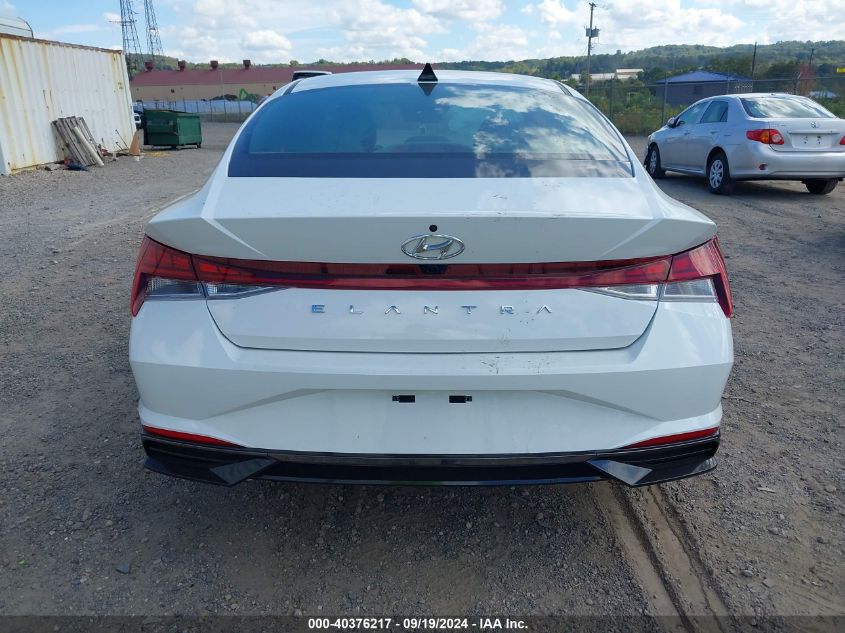 2021 Hyundai Elantra Sel VIN: 5NPLN4AG6MH043297 Lot: 40376217