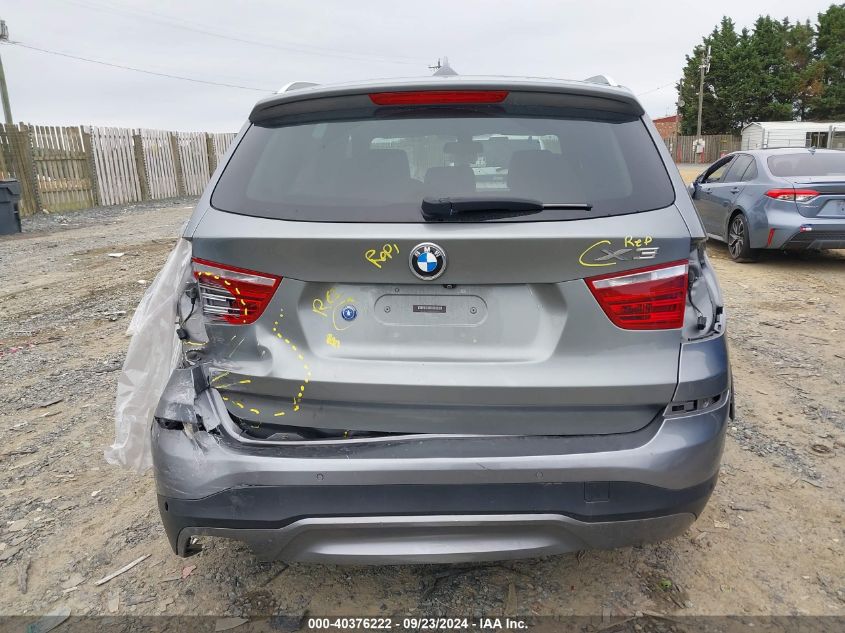 2016 BMW X3 xDrive28I VIN: 5UXWX9C50G0D73603 Lot: 40376222