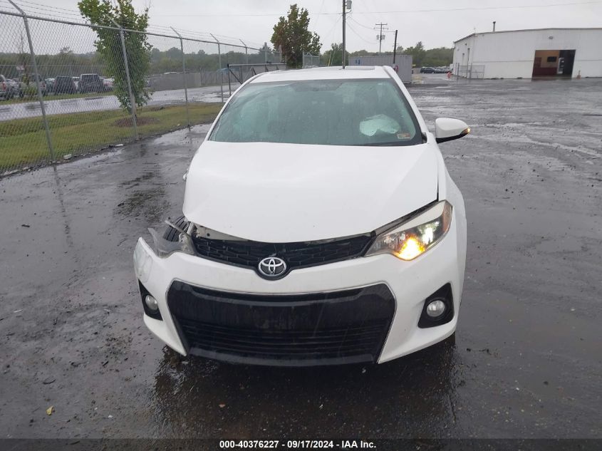 2016 Toyota Corolla S Plus VIN: 2T1BURHE2GC716948 Lot: 40376227