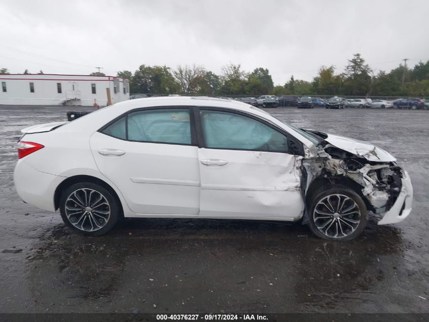 2016 Toyota Corolla S Plus VIN: 2T1BURHE2GC716948 Lot: 40376227