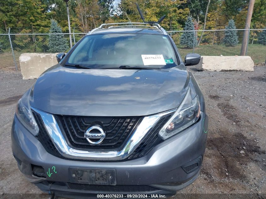 2018 Nissan Murano S VIN: 5N1AZ2MH3JN167541 Lot: 40376233