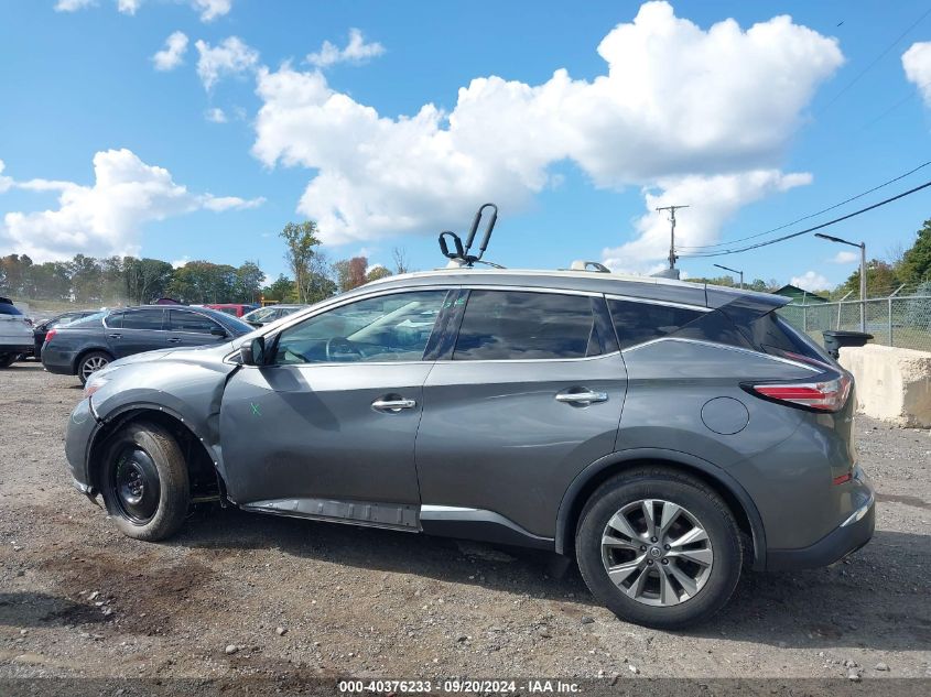 2018 Nissan Murano S VIN: 5N1AZ2MH3JN167541 Lot: 40376233