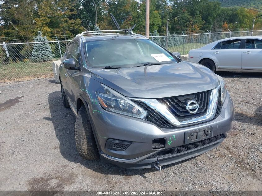 2018 Nissan Murano S VIN: 5N1AZ2MH3JN167541 Lot: 40376233