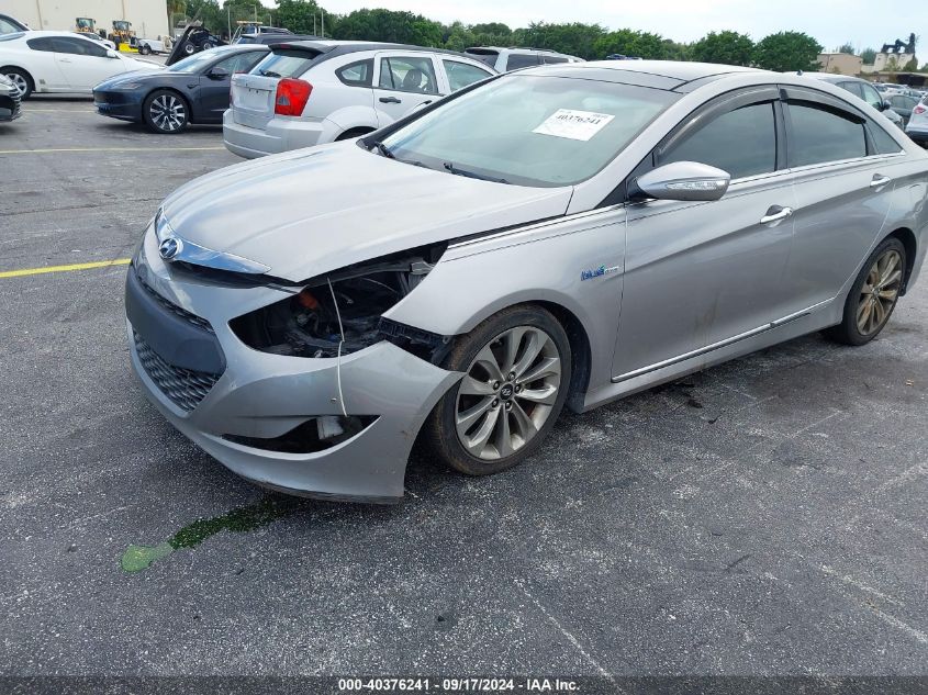 2012 Hyundai Sonata Hybrid VIN: KMHEC4A46CA023508 Lot: 40376241