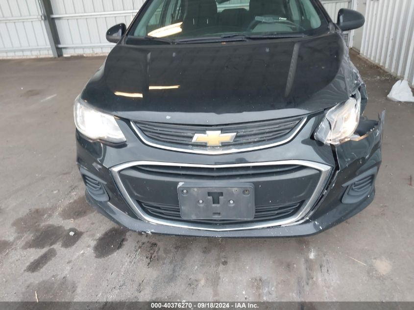 2017 Chevrolet Sonic Lt VIN: 1G1JD5SG9H4108680 Lot: 40376270