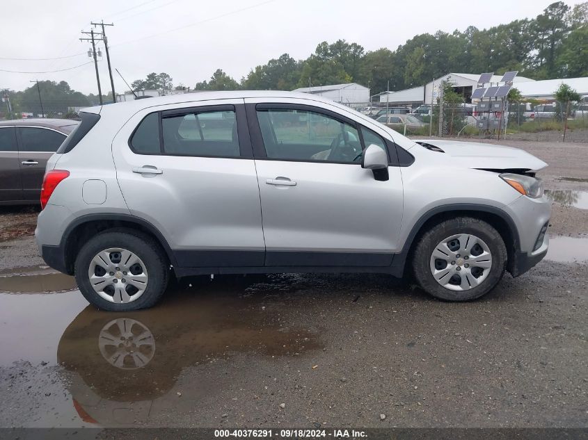 2018 Chevrolet Trax Ls VIN: KL7CJKSB0JB614098 Lot: 40376291