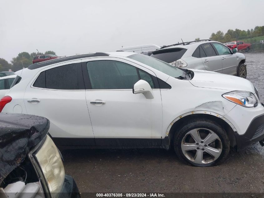 2016 Buick Encore VIN: KL4CJESBXGB753548 Lot: 40376305